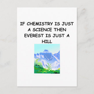 Postal Regalos de QUÍMICA