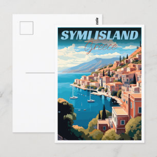 Postal Regalos de Symi Island en Grecia