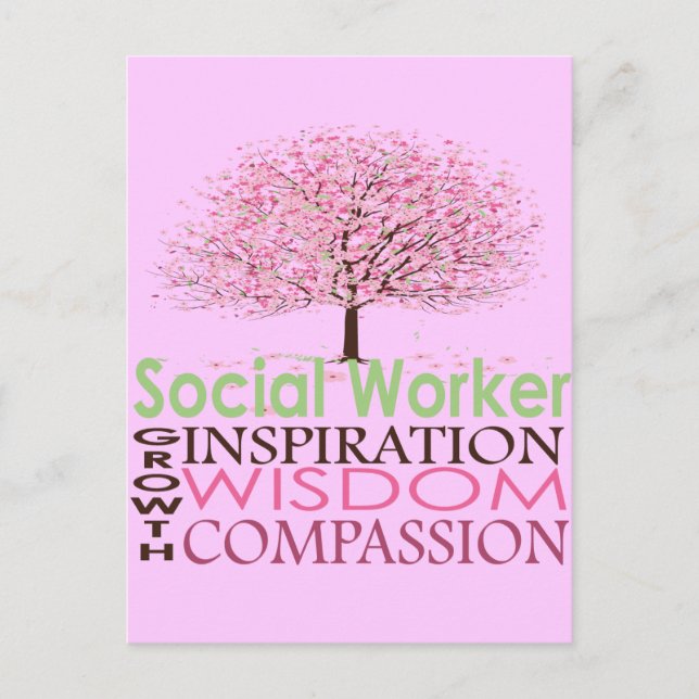 Postal Regalos de trabajadores sociales (Anverso)