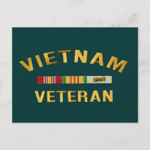 Postal Regalos de veteranos de Vietnam