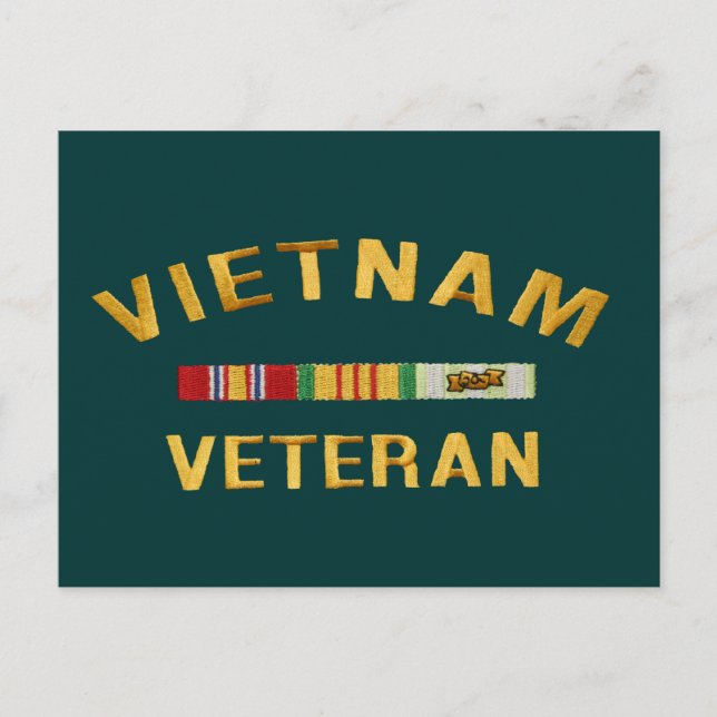 Postal Regalos de veteranos de Vietnam (Anverso)