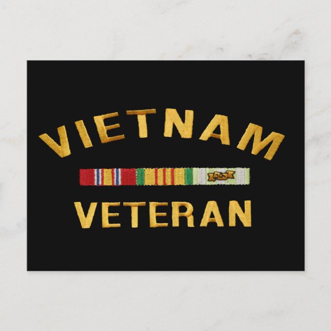 Postal Regalos de veteranos de Vietnam (Anverso)