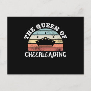 Postal Regalos del Día de la Madre La Reina de Cheerleadi