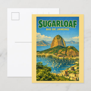 Postal Regalos del Pan de Azúcar Río de Janeiro Brasil