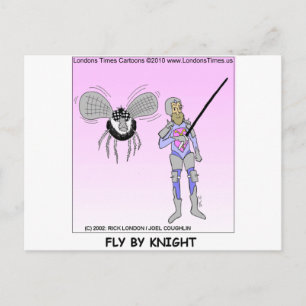 Postal Regalos Divertidos de Fly By Knight Camisetas Taza
