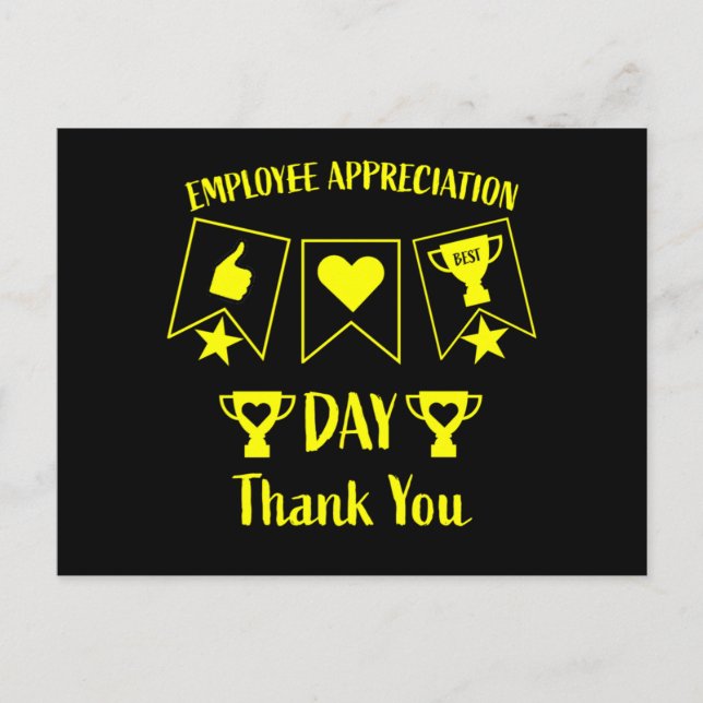 Postal Regalos Divertidos de Recursos Humanos Corporativo (Anverso)