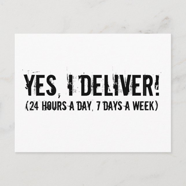 Postal Regalos divertidos para obstetras y parteras (Anverso)