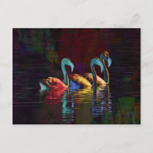 Postal Regalos Flamingo