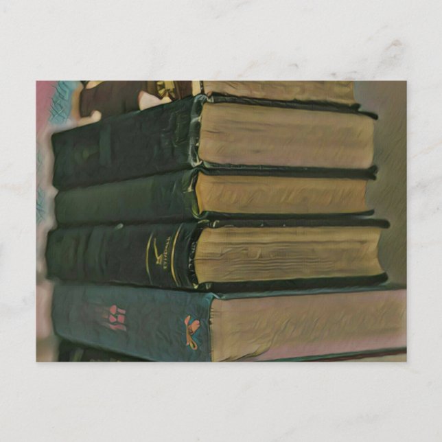 Postal Regalos geniales para lectores 2022 (Anverso)