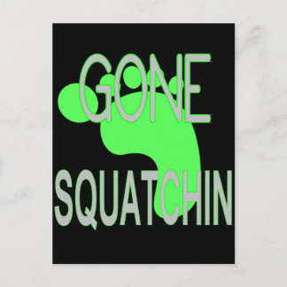 Postal Regalos Gone Squatchin
