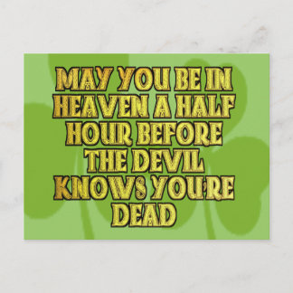 Postal Regalos irlandeses