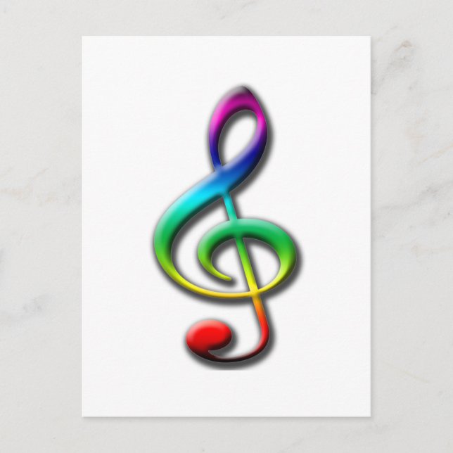 Postal ¡Regalos musicales! (Anverso)