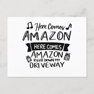 Postal Regalos navidades, aquí viene la Amazonía