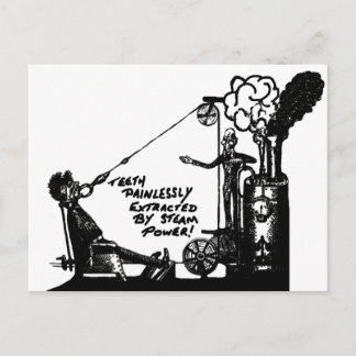 Postal regalos para dentistas vintage
