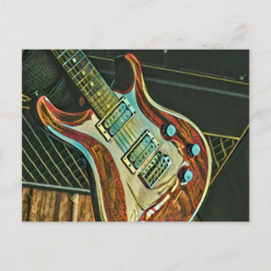 Postal Regalos para guitarrista