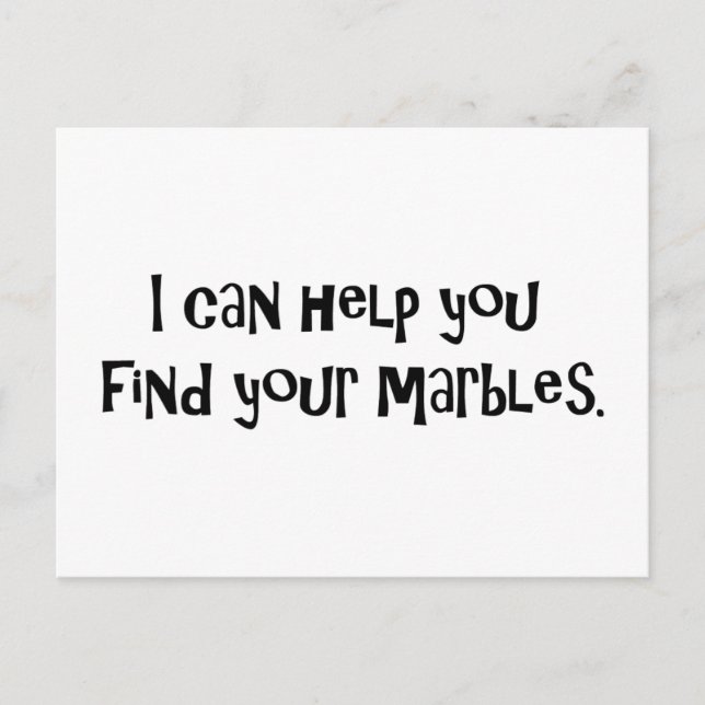 Postal Regalos para psiquiatras (Anverso)