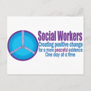 Postal Regalos para trabajadores sociales
