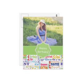 Postal Regalos Únicos Y Especiales De Fiesta De 50 Años