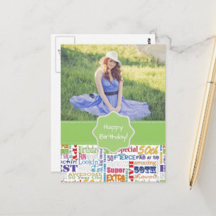 Postal Regalos Únicos Y Especiales De Fiesta De 50 Años