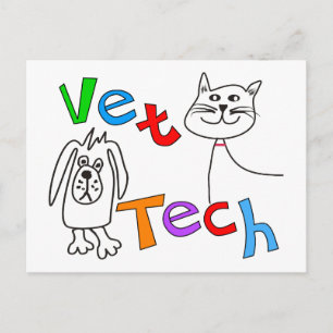 Postal Regalos Vet Tech, Técnico Veterinario