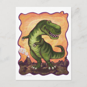 Postal Regalos y accesorios de tirannosauro