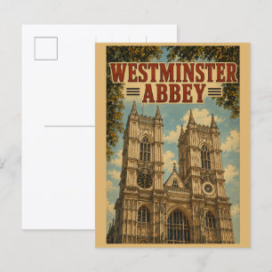 Postal Regalos y souvenirs de la Abadía de Westminster Lo