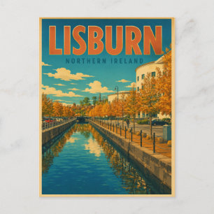 Postal Regalos y souvenirs vintage de Lisburn, Irlanda de