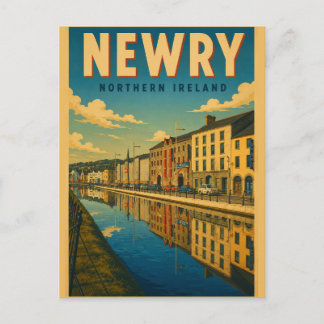 Postal Regalos y souvenirs vintage de Newry, Irlanda del 