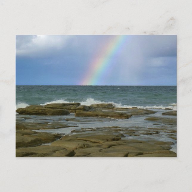 Postal Regenbogenkarte (Anverso)
