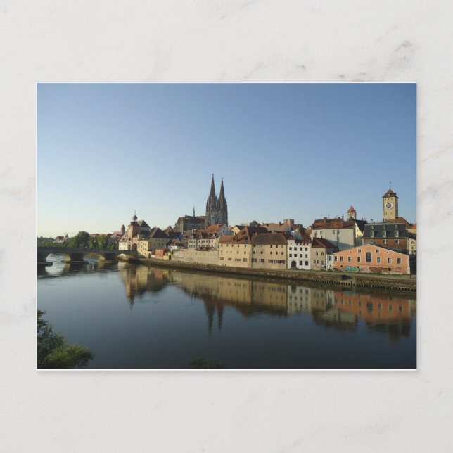 Postal Regensburg, Alemania (Anverso)