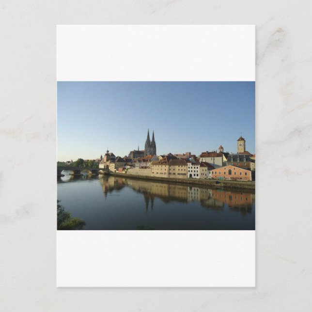 Postal Regensburg (Alemania) (Anverso)