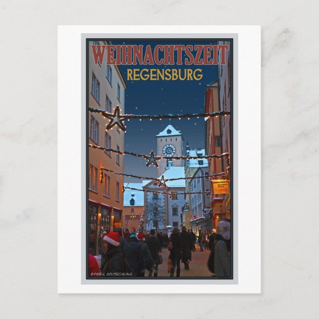 Postal Regensburg Altes Rathaus (Anverso)