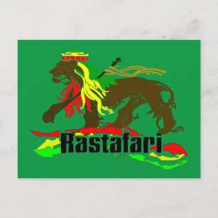 Postal Reggae Rasta Iron, León, Zion 2