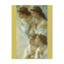 Regina Angelorum, Bouguereau 1900, detalle Angels