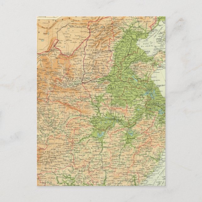 Postal Región de Pekín (Anverso)