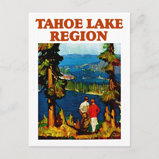 Postal Región del Lago Tahoe (Anverso)