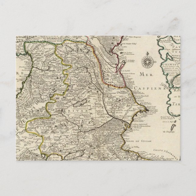 Postal Región del Mar Caspio (Anverso)