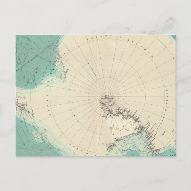 Postal Regiones del Polo Sur (Anverso)