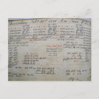 Postal Registro de Barclay Perkins 1850 FSt