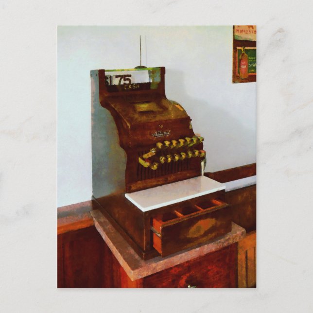 Postal Registro de efectivo (Anverso)