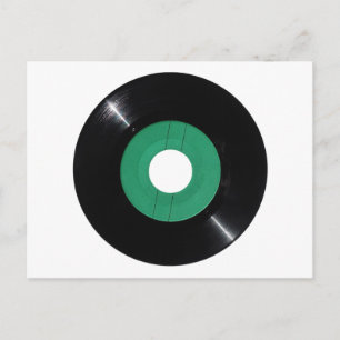 Postal Registro de vinilo PNG transparente