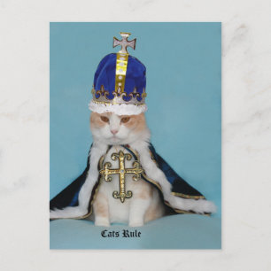 Postal Regla de los gatos