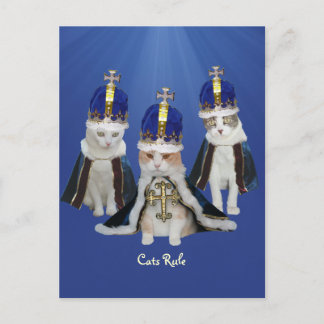 Postal Regla de los gatos