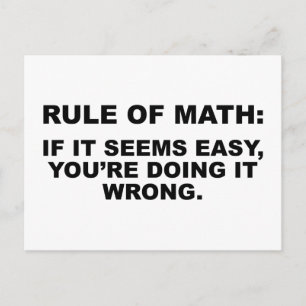 Postal Regla De Matemáticas