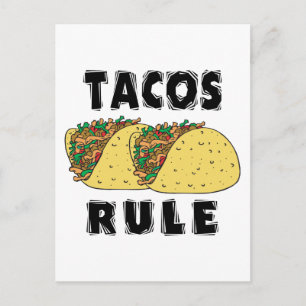 Postal Regla de Tacos
