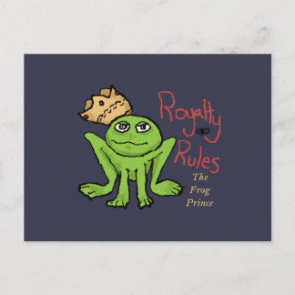 Postal Reglamentación de regalías de príncipe de rana pos