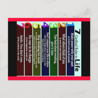 Postal reglas, citas, dichos