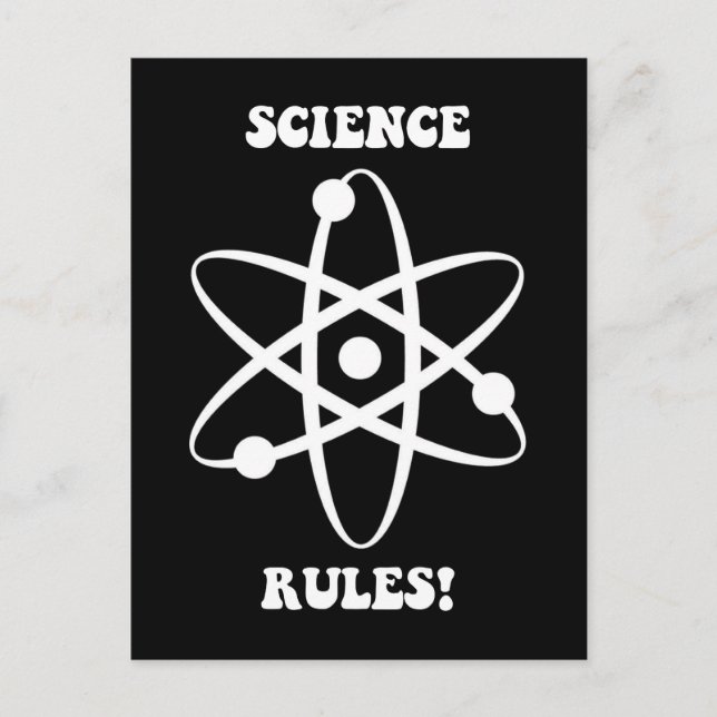 Postal reglas de ciencia (Anverso)