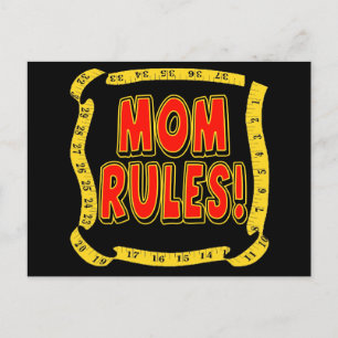 Postal Reglas de mamá