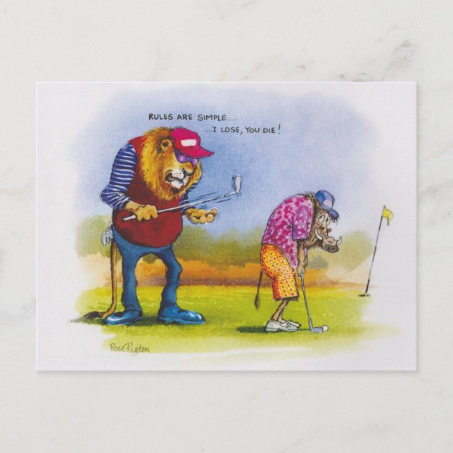 Postal Reglas sencillas (Anverso)